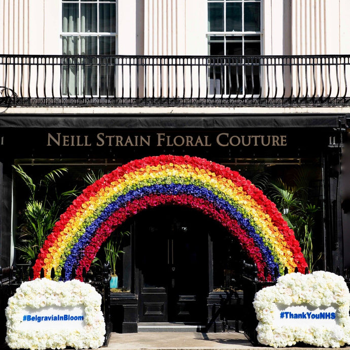 Belgravia In Bloom Floral Tribute to the NHS