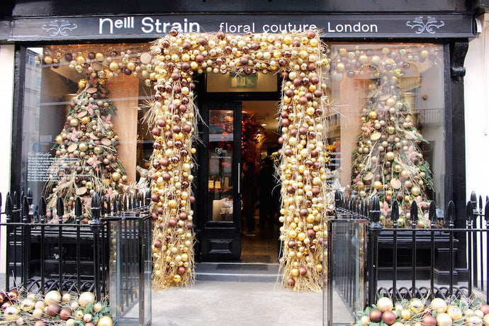 Christmas, Neill Strain Floral Couture style