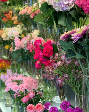 Flowers in the boutique.