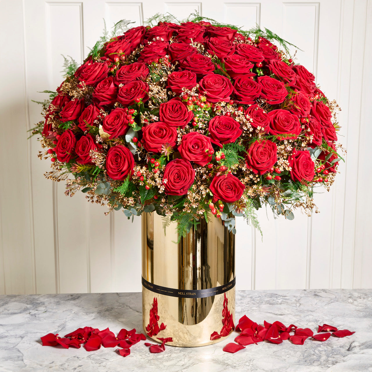 100 Red Naomi Rose Bouquet