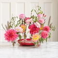 Seasonal Dahlia Bud Vase Arrangement