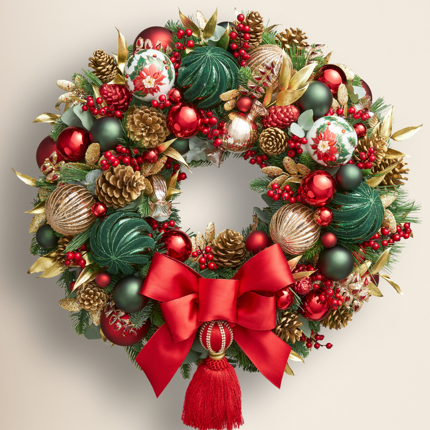 'Merry & Bright' Wreath