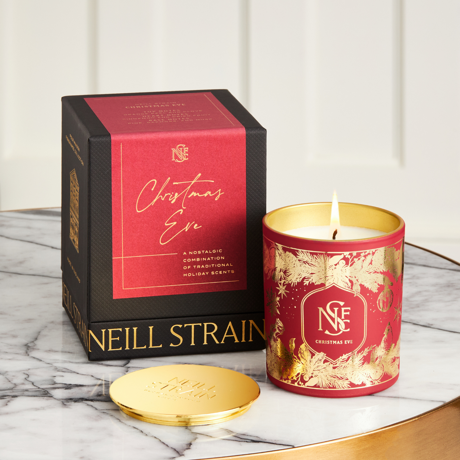 Christmas Eve Candle | Luxury Woody Spicy with Orange Peel, Clove