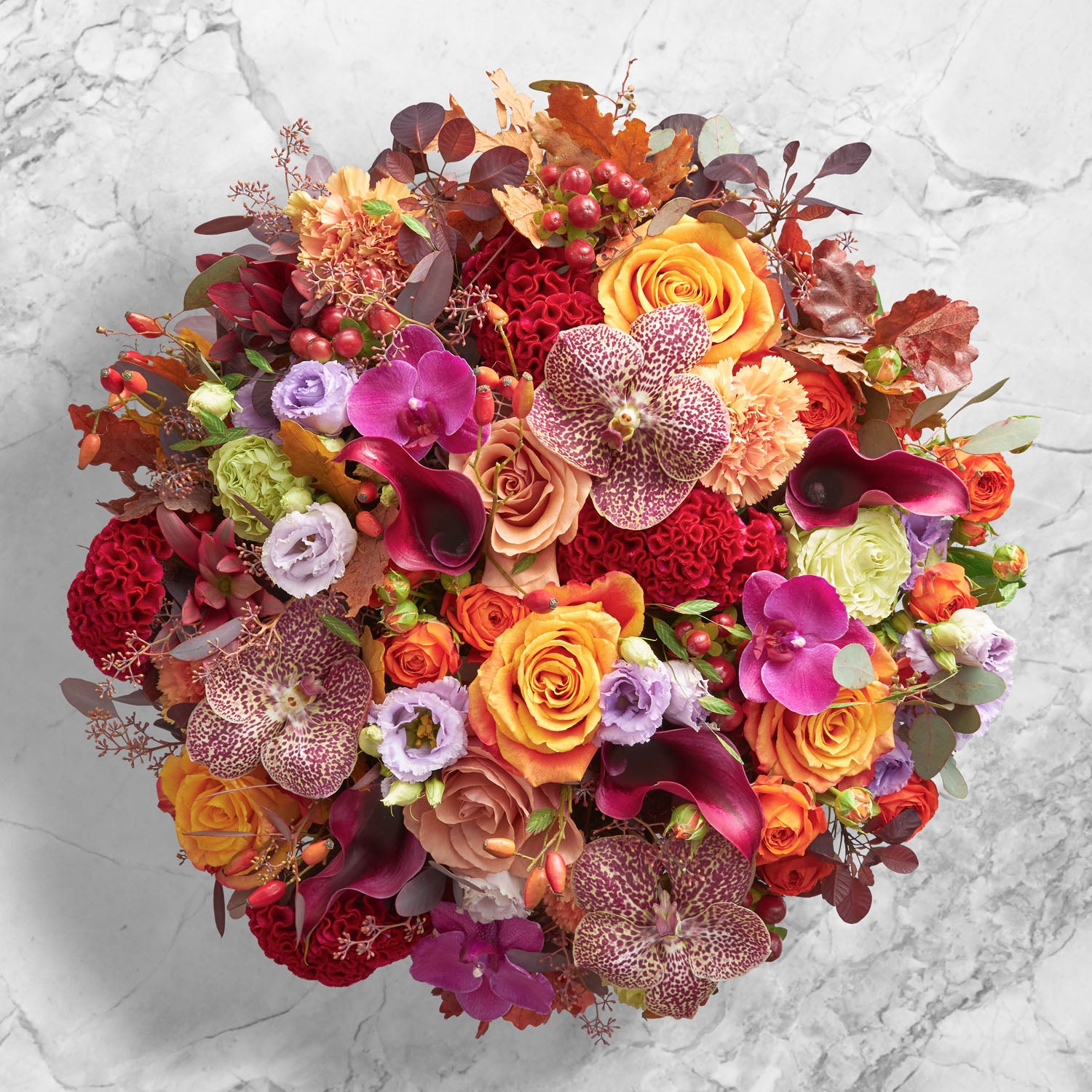 Autumnal Haute Couture Hand Tied Bouquet