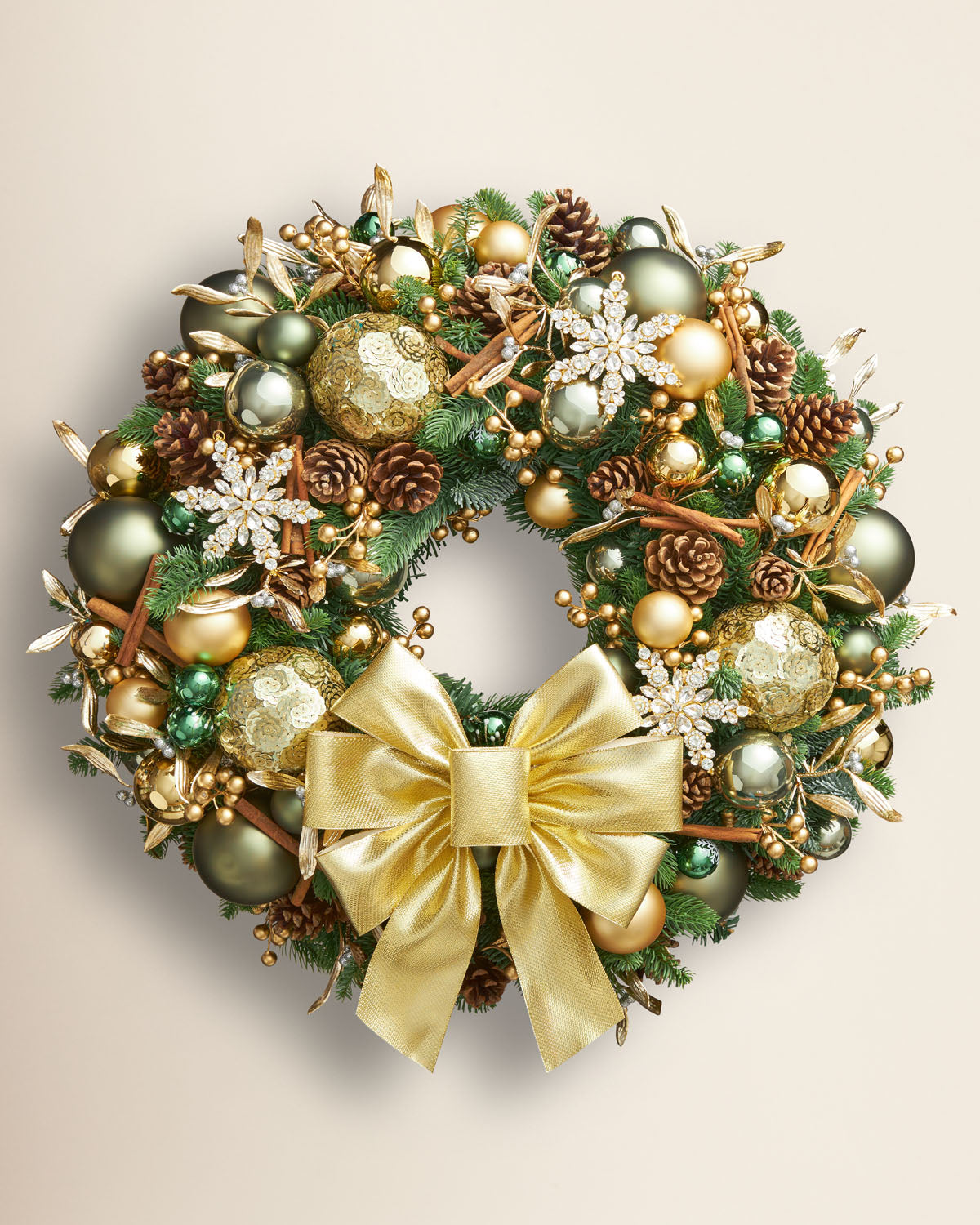 Christmas Door Wreath 'The Berkeley'